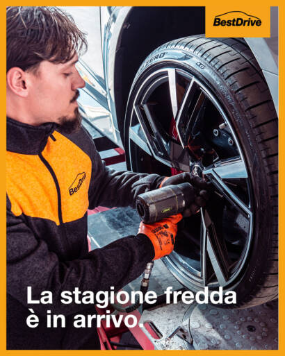Preparati alla stagione fredda con le gomme